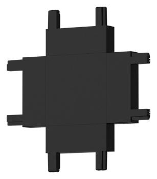 Соединитель X-образный для треков накладных ST-Luce Skyflat ST067.409.13