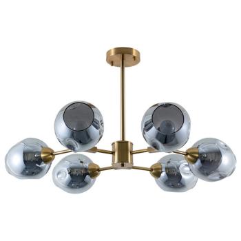 Люстра на штанге Arte Lamp Yuka A7759PL-6PB Люстра на штанге Arte Lamp Yuka A7759PL-6PB