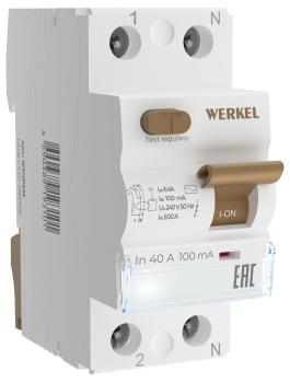 Устройство защитного отключения 1P Werkel  W812P404 Устройство защитного отключения 1P Werkel  W812P404