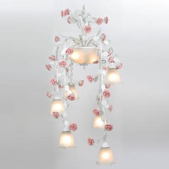 Подвесная люстра Lucia Tucci Fiori di Rose Fiori di rose 113.6.3 Подвесная люстра Lucia Tucci Fiori di Rose Fiori di rose 113.6.3