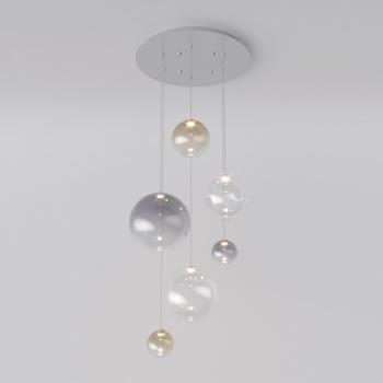 Подвесной светильник Eurosvet Wonder 50230 LED хром Подвесной светильник Eurosvet Wonder 50230 LED хром