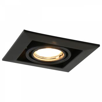 Встраиваемый светильник Arte Lamp Cardani Piccolo A5941PL-1BK Встраиваемый светильник Arte Lamp Cardani Piccolo A5941PL-1BK
