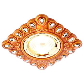 Встраиваемый светильник Ambrella Light Ceramo D5550 SB/CL бронза прозрачный керамика ЛАМПА 5вт в КОМПЛЕКТЕ Встраиваемый светильник Ambrella Light Ceramo D5550 SB/CL бронза прозрачный керамика ЛАМПА 5вт в КОМПЛЕКТЕ