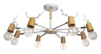 Люстра на штанге Loft it Sven 10024/8 White Люстра на штанге Loft it Sven 10024/8 White
