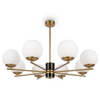 Люстра на штанге Freya Marble FR5230PL-08BS