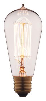 Лампа накаливания Loft it Edison Bulb E27 60Вт 2700K 6460-SC Лампа накаливания Loft it Edison Bulb E27 60Вт 2700K 6460-SC