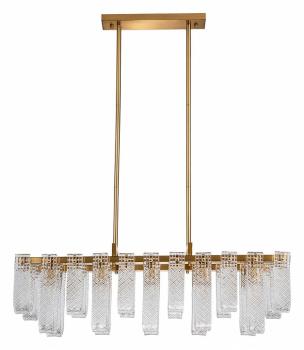 Люстра на штанге Indigo Brina 12027/10PL Brass Люстра на штанге Indigo Brina 12027/10PL Brass