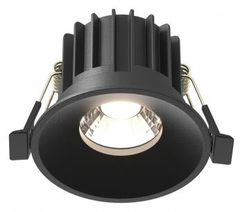 Встраиваемый светильник Maytoni Round DL058-12W4K-B Встраиваемый светильник Maytoni Round DL058-12W4K-B