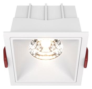 Встраиваемый светильник Maytoni Alfa LED DL043-01-15W4K-SQ-W Встраиваемый светильник Maytoni Alfa LED DL043-01-15W4K-SQ-W
