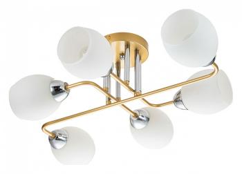 Люстра на штанге Escada Hope 1132/6P Gold Люстра на штанге Escada Hope 1132/6P Gold