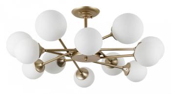 Люстра на штанге Arte Lamp Marco A2703PL-12SG Люстра на штанге Arte Lamp Marco A2703PL-12SG