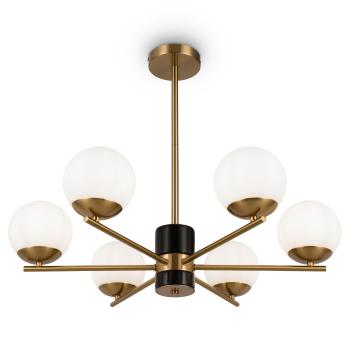 Люстра на штанге Freya Marble FR5230PL-06BS
