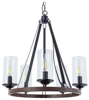 Подвесная люстра Arte Lamp Dalim A7014SP-5BK Подвесная люстра Arte Lamp Dalim A7014SP-5BK