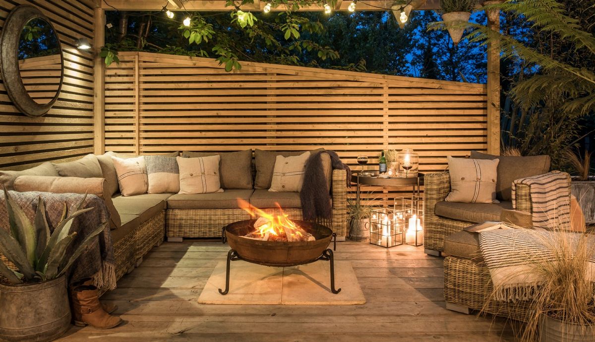 Открыть Освещение террасы: уют под открытым небом Фото Освещение террасы: уют под открытым небом