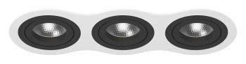 Встраиваемый светильник Lightstar Intero 16 triple round i636070707