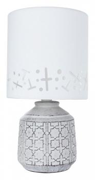 Настольная лампа декоративная Arte Lamp Bunda A4007LT-1GY
