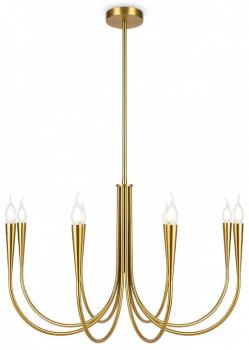 Люстра на штанге Freya Branches FR5253PL-08BS