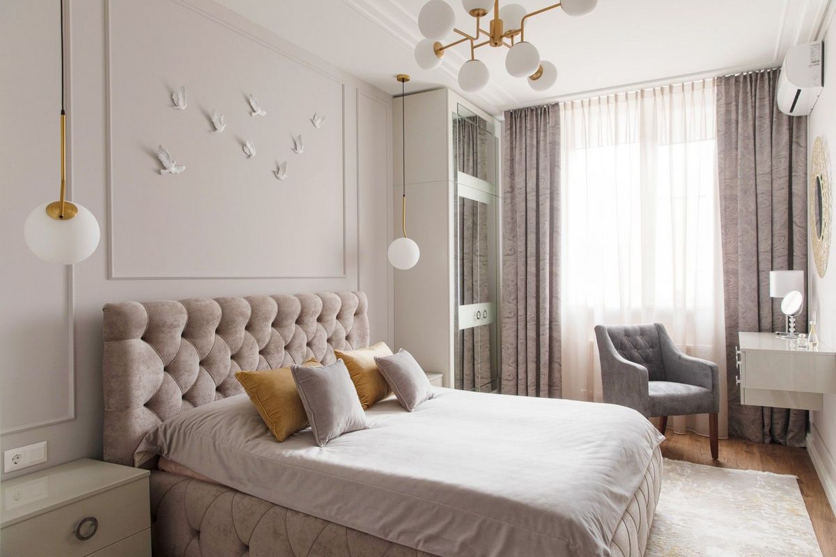 Открыть Бра в спальне: создаем уютную атмосферу Фото Бра в спальне: создаем уютную атмосферу