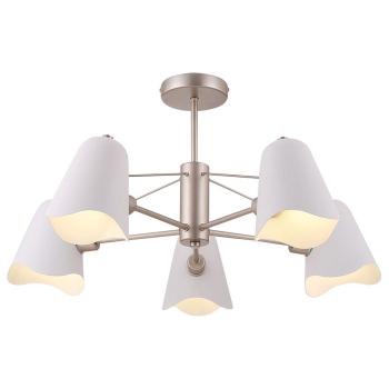 Люстра на штанге Freya Manon FR5037PL-05S