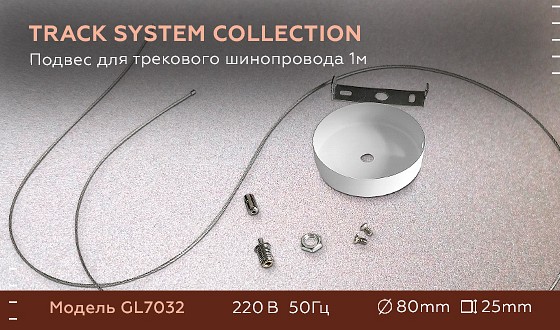 Фото Подвес для трека Ambrella Light GL GL7032