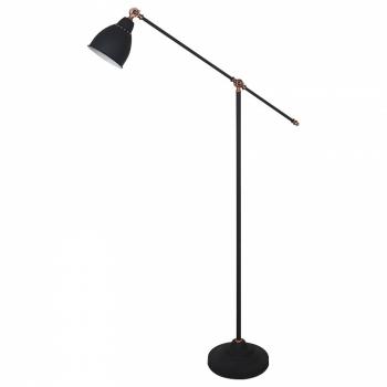 Торшер Arte Lamp Braccio A2054PN-1BK Торшер Arte Lamp Braccio A2054PN-1BK