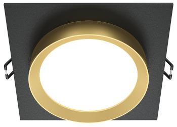 Встраиваемый светильник Maytoni Hoop DL086-GX53-SQ-BG