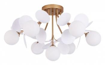 Потолочная люстра Arte Lamp Peacock A1369PL-7SG Потолочная люстра Arte Lamp Peacock A1369PL-7SG
