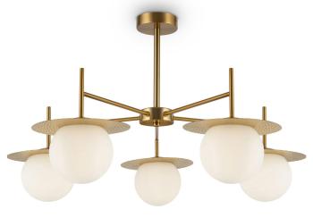 Люстра на штанге Freya Camelia FR5202PL-05BS