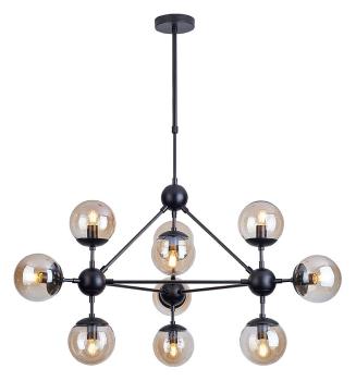 Люстра на штанге Arte Lamp Bolla A1664SP-10BK Люстра на штанге Arte Lamp Bolla A1664SP-10BK