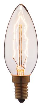 Лампа накаливания Loft it Edison Bulb E14 40Вт 2700K 3540-G Лампа накаливания Loft it Edison Bulb E14 40Вт 2700K 3540-G