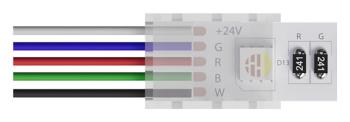 Соединитель с проводом универсальный Arte Lamp STRIP-ACCESSORIES A30-12-RGBW Соединитель с проводом универсальный Arte Lamp STRIP-ACCESSORIES A30-12-RGBW