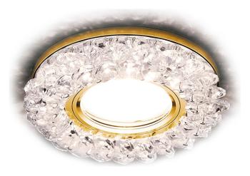 Встраиваемый светильник Ambrella Light S S701 CL/GD/WH Встраиваемый светильник Ambrella Light S S701 CL/GD/WH