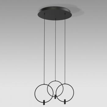 Подвесной светильник Eurosvet Layla 50257/3 LED черный Подвесной светильник Eurosvet Layla 50257/3 LED черный