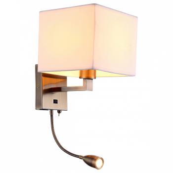 Бра с подсветкой Arte Lamp Hall A9249AP-2AB Бра с подсветкой Arte Lamp Hall A9249AP-2AB