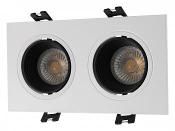 Встраиваемый светильник Denkirs Rodvig DK3072-WH+BK Встраиваемый светильник Denkirs Rodvig DK3072-WH+BK