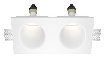 Встраиваемый светильник Maytoni Gyps Modern DL002-WW-02-W