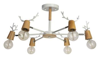 Люстра на штанге Loft it Sven 10024/6 White Люстра на штанге Loft it Sven 10024/6 White