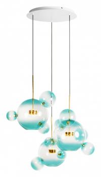 Подвесной светильник Loft it Bolle 2027-D3 Blue Подвесной светильник Loft it Bolle 2027-D3 Blue