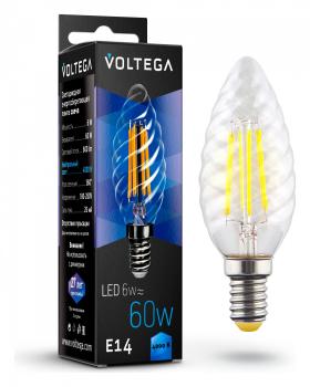 Лампа светодиодная Voltega Candle corn 6W E14 6Вт 4000K 7028 Лампа светодиодная Voltega Candle corn 6W E14 6Вт 4000K 7028