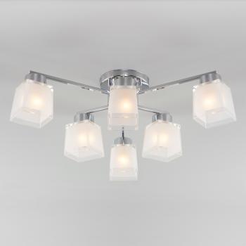 Потолочная люстра Eurosvet Delfi 30162/6 хром Потолочная люстра Eurosvet Delfi 30162/6 хром