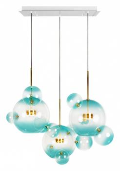 Подвесной светильник Loft it Bolle 2027-S3 Blue Подвесной светильник Loft it Bolle 2027-S3 Blue