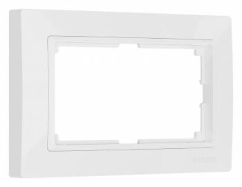 Рамка для двойной розетки Werkel Snabb basic (белый) W0082001 Рамка для двойной розетки Werkel Snabb basic (белый) W0082001