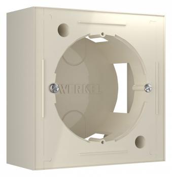 Короб накладной для розетки Werkel слоновая кость W8000003 Короб накладной для розетки Werkel слоновая кость W8000003