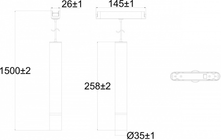 Открыть Подвесной светильник Denkirs AIR HANG DK5345-BK Фото Подвесной светильник Denkirs AIR HANG DK5345-BK