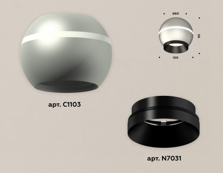 Открыть Накладной светильник Ambrella Light XS XS1103001 Фото Накладной светильник Ambrella Light XS XS1103001