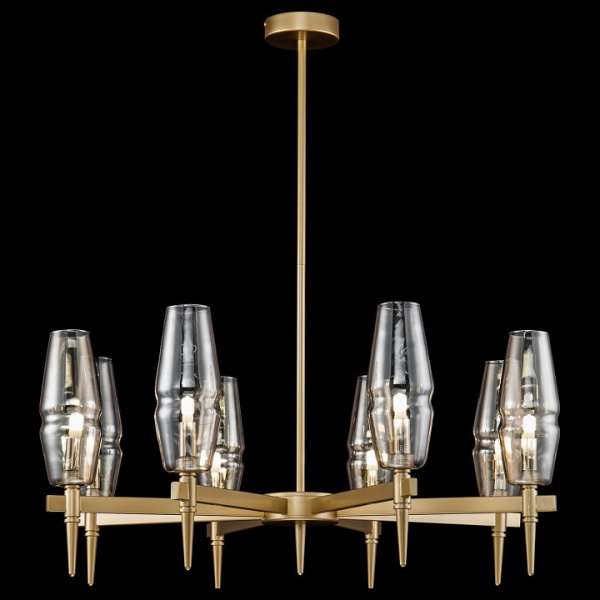 Фото Люстра на штанге Maytoni Lita H002PL-08G