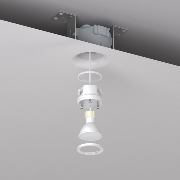 Открыть Встраиваемый светильник Denkirs INVIZ DK2080-WH Фото Встраиваемый светильник Denkirs INVIZ DK2080-WH