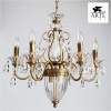 Открыть Подвесная люстра Arte Lamp Schelenberg A4410LM-6-2SR Фото Подвесная люстра Arte Lamp Schelenberg A4410LM-6-2SR