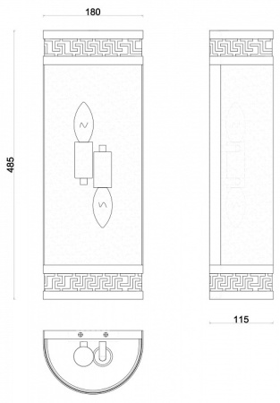 Фото Накладной светильник Favourite Exortivus 4011-2W