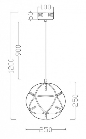 Фото Подвесной светильник Freya Amber FR5099PL-L6CH